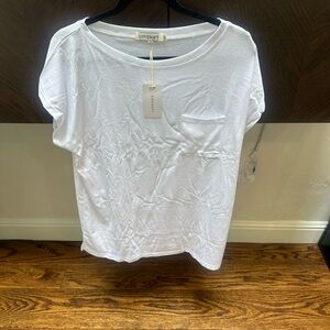Women's White Casual Top